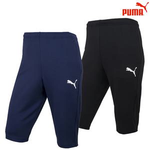 푸마 리가 트레이닝 남성 7부바지 스포츠7부 헬스 운동복바지