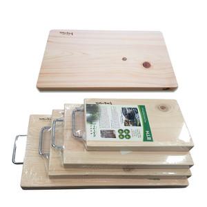 국산 편백나무도마 편백도마 4가지 사이즈 피톤치드 나무 주방 칼세트 칼 손잡이