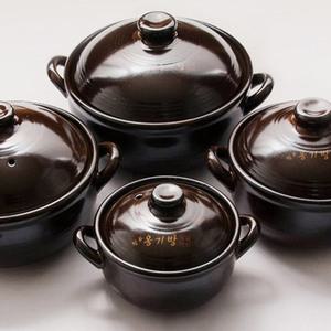 황토 옹기방 뚝배기 계란찜 찌개 내열냄비