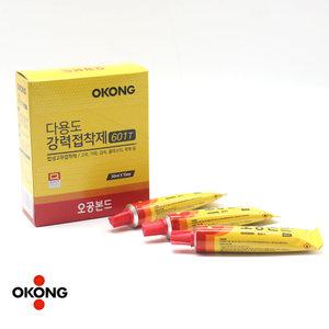 오공 601T 10개입 본드 강력 접착제 다용도