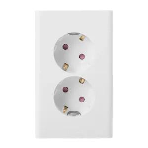 위너스 매입 2구 콘센트-접지 220V KS