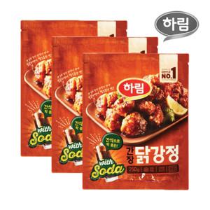 하림 간장닭강정 250g 3봉
