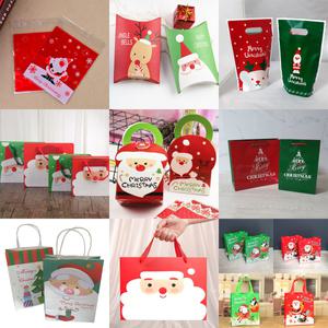 크리스마스 쇼핑백 종이가방 선물포장 모음 / opp포장비닐 어린이집 유치원 마카롱 초콜릿 쿠키포장지
