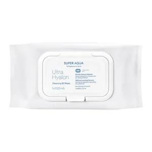 [미샤] 수퍼 아쿠아 울트라 히알론 클렌징 오일 티슈 대용량 70매/362ml