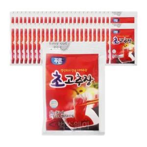 일회용 초고추장소스 50개/초고추장 초장 회고추장