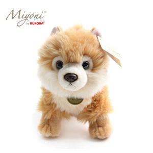 MIYONI 포메라니안 중형 25CM 강아지인형 오로라 미요니 동물 애착 인형