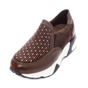 [바이네르](광주신세계)3W68  브라운 (5센치)  여성 컴포트 스니커즈