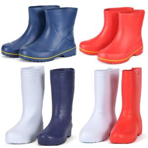 보생 조이 반장화 긴장화 남자 여자 방수 고무 미끄럼방지 논슬립 주방화 작업 청결 위생 신발