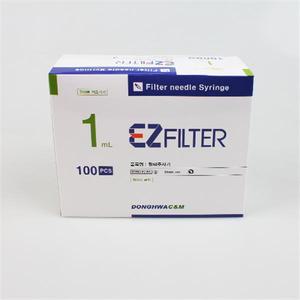 ..동화C&M EZ 필터주사기 1ml 18G 분리형 100개입