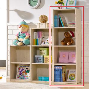 [롯데백화점]미아트 모아가구 릭 400 4단 공간박스 겸 미니책장