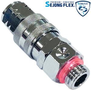 원터치 커플러 회전자 8.5mm, 13mm 분무기호스 연결구 줄꼬임방지 커플러 100% 국산 세종플렉스 공장몰