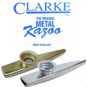 영국제 금속 카주 휘슬 응원용 아이들 교육용 장난감 악기 떨림악기 kazoo