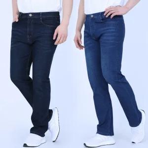 봄 여름 작업청바지 중년 작업복 쿨맥스 스판 청작업복 아이스진 용접 일복 노가다 흑청 연청 데님 얇은 블랙진 팬츠