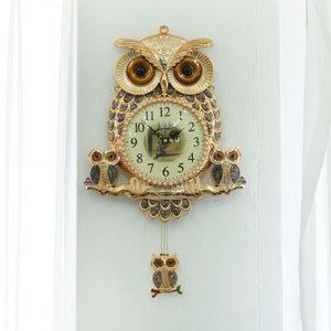 [롯데백화점]데일리데코 데일리데코 로니테 자개부엉이 추 벽시계