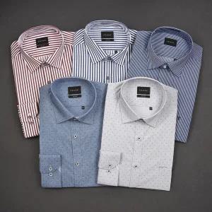 예작셔츠(양말증정)긴팔 구김적은 스판 일반핏 슬림핏 남방 드레스 와이셔츠24종택1