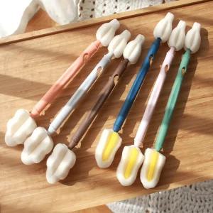 하이비 몽글이 듀얼 젖병솔 젖꼭지솔 텀블러 세척솔 4P세트/양면 세척솔