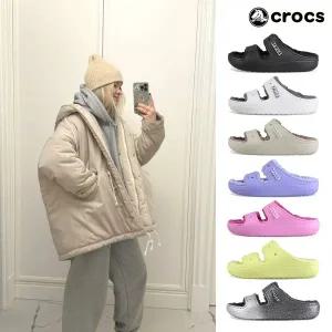 [크록스]정품 당일배송 크록스 클래식 코지 방한 털슬리퍼 7종택일