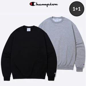 1+1 챔피온 S600 파워블랜디 기모 맨투맨