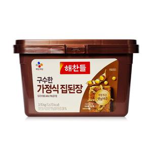 맛있는 재래식 전통 해찬들 구수한 집된장 3.15kg 코스트코 대용량 찌개 무침