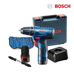 [보쉬] 충전드라이버 전동드릴 GSR120-LI 2배터리+12P+1