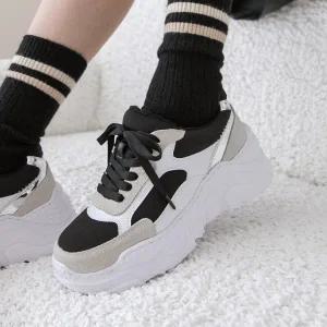 [분홍코끼리] 첫걸음 가죽 어글리운동화(5.5cm)