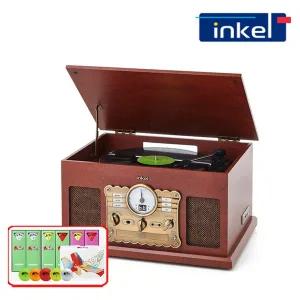 인켈 IK-A1080LP 턴테이블 LP플레이어 블루투스 CD플레이어