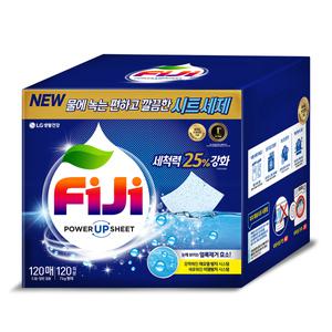 피지 파워 업 시트형 세탁 세제120매/ 드럼 일반 겸용