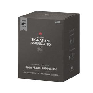 할리스 시그니처 아메리카노 다크 미니, 130개입, 1개