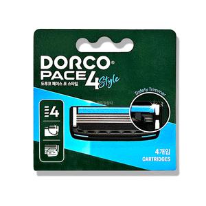 도루코 페이스4 스타일 FRB5040 면도날 4입 x 1개 / 리필 면도