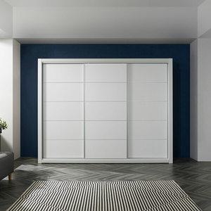 [로쏘]리암 슬라이딩 도어 장롱 풀세트 9자