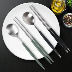 몽블랑 실버 수저세트 / 숟가락+젓가락 세트