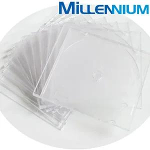 공CD/DVD 투명슬림케이스 10장/CD케이스/CD보관함 / 경질형 반투명