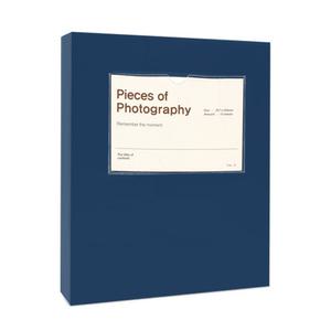 문구백서 초음파 바인더앨범 50page l 네이비(백지)