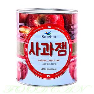 진산 블루힐 사과잼 3000g  3kg