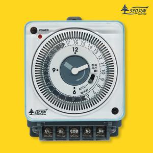 서준전기 SJP-R16 1W / 3W 기계식 아날로그 타이머 판넬용 산업용 타임스위치