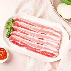 통삼겹살 2Kg (통/슬라이스/4등분) 냉동삼겹살 삼겹살 돼지고기