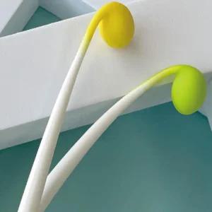 콩나물볼펜 젤펜 부드럽게 잘써지는 중성펜 예쁜 필기구 판촉 볼펜 UV인쇄