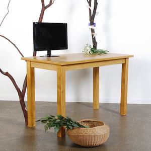 내추럴 수제 원목 컴퓨터책상 콘솔 식탁 벤치 의자 집중력향상UP