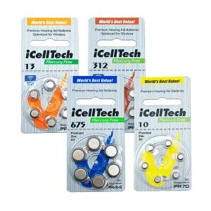 보청기 밧데리 6알 아이셀텍 보청기배터리
