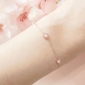 [로이드]1층 동아수성 플라워 10K GOLD 팔찌 (LWT17019T)