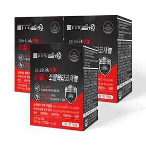 종근당 젤세라 초임계 쏘팔메토 옥타코사놀 아연 30캡슐 3개 / 로르산 셀렌  전립선 건강