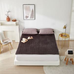 [르헤브] 솔리드 극세사 온수매트커버 싱글 1인용