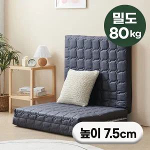 [에코어] 3단 접이식 천연라텍스 매트리스 7.5cm 80kg (미니싱글/미니슈퍼싱글/싱글/슈퍼싱글/퀸)