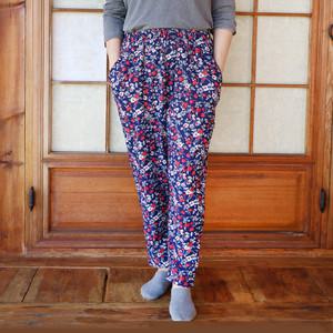 엄마 꽃무늬 몸빼바지 농사 할머니 아줌마 기모 고쟁이 촌캉스