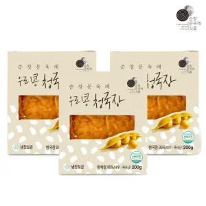 [시즌특가]순창문옥례 명인 우리콩 청국장 200gx3개