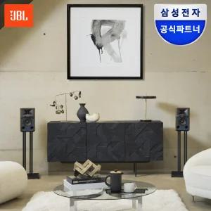 삼성공식파트너 JBL 4305P 북쉘프 블루투스 스피커 월넛(하이파이 스트리밍 TWS 액티브)
