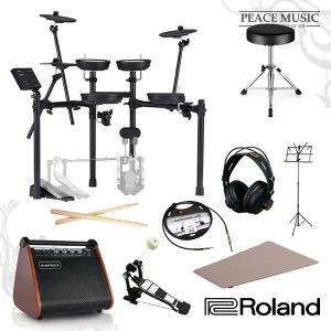 롤랜드 전자 드럼 세트 TD-07DMK ROLAND TD07DMK 풀옵션 블루투스 내장 입문용 가정용