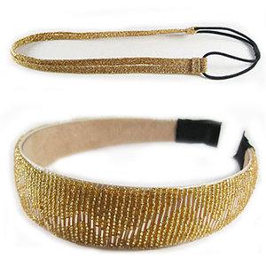 골드시리즈/헤어밴드/핀/머리끈/금도금/메탈/레이스/금색마니아/금전운/행운의 아이템