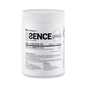 백색 아크릴 젯소 250ml 캔버스 물감 발색 접착 고정