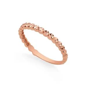 [제이로사] 18k 버블 컷팅 반지